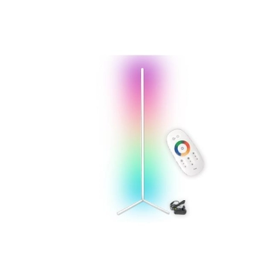 ^LAMPA PODŁOG.RAINBOW LED 9W RGBCCT BIAŁA 0293