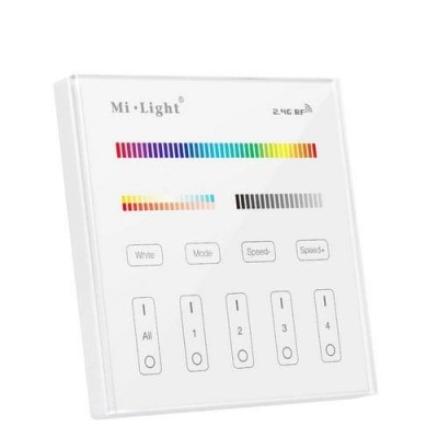 PANEL DOTYK. RGB+WW/CW Mi-Light BAT 2.4G 4-ST B4