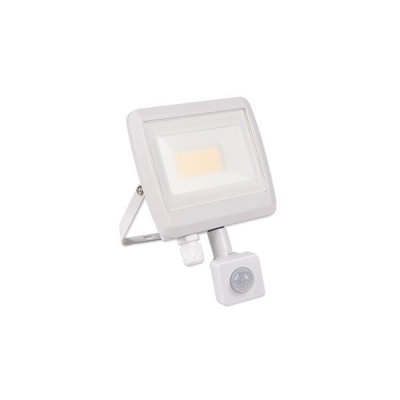 NAŚWIETLACZ LED 30W PIR PW IP65 LINGA BIAŁY 0646
