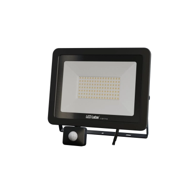 NAŚWIETLACZ LED 100W DRAGO PW PIR IP44 SLIM 3Y