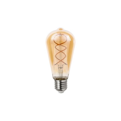 ŻARÓWKA E27 FILAMENT 4W 2200K ST64 AMBER DIMM