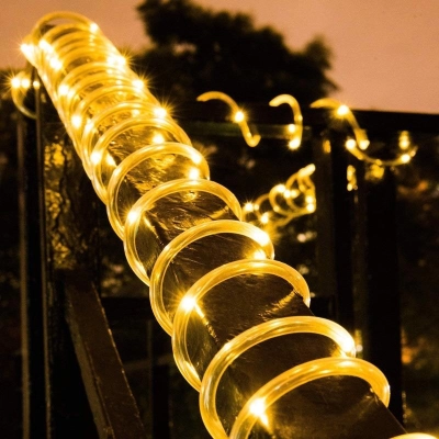 GIRLANDA LED SOLARNA 100 LED WĄŻ 5004
