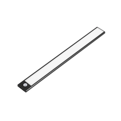 LAMPKA PODSZAFKOWA 2W 4500K 30cm PIR CZARNA 0319