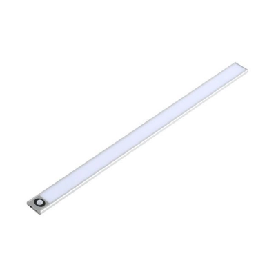 LAMPKA PODSZAFKOWA 2W 4500K 40cm PIR SREBRNA 0320