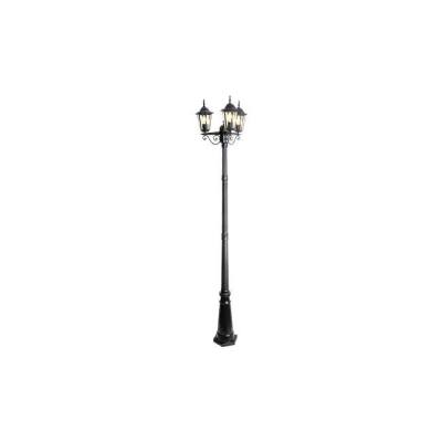 LAMPA VICTORIA STOJĄCA 237,5cm 3xE27 CZARNY 8406
