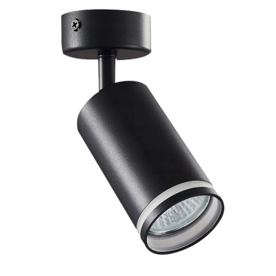 SPOT RING 1xGU10 RUCHOMY CZARNY 0992