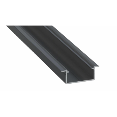 PROFIL ALU. LED GEMI CZARNY 3M