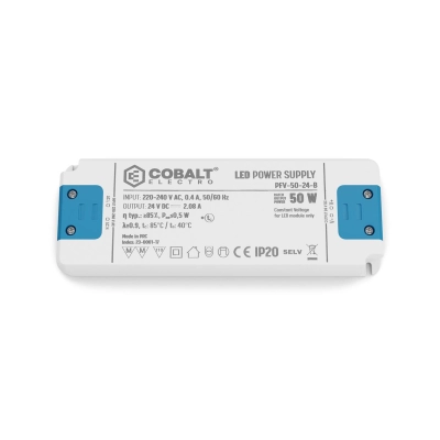 ZASILACZ LED 24V 50W 4,16A PFV COBALT IP20