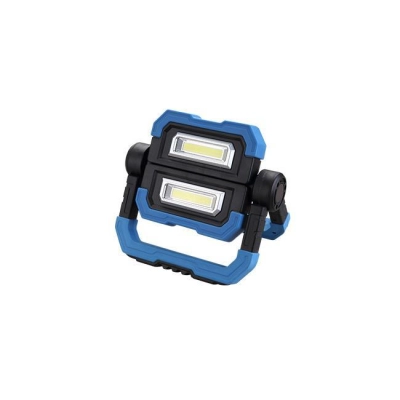 NAŚWIETLACZ LED 2X5W PRZENOŚNY 4500K 6xAAA  XD