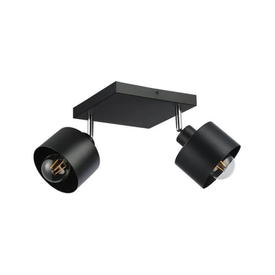 LAMPA ELZA SUFITOWA 2xE27 CZARNY 3768