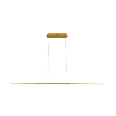 LAMPA KIKI WISZĄCA 120CM LED 20W 4000K ZŁOTY 2666