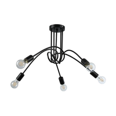 LAMPA NIDO 5XE27 CZARNY 2521