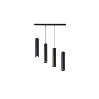 LAMPA KEON WISZĄCA 4xGU10 CZARNY 1256