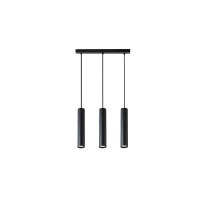 LAMPA KEON WISZĄCA 3xGU10 CZARNY 0152