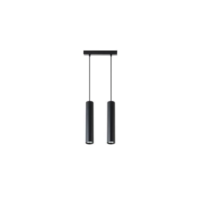 LAMPA KEON WISZĄCA 2xGU10 CZARNY 0149