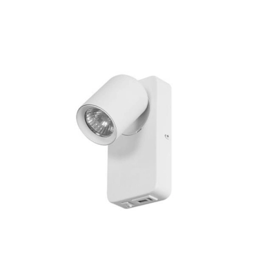 KINKIET DO CZYTANIA TIMO 1XGU10 USB BIAŁY 0468