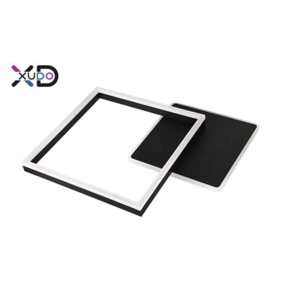 ^PLAFON LED 46W 4000K 55x47CM CZARNY XUDO