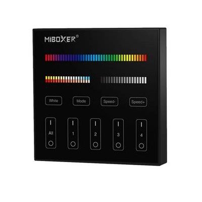 PANEL DOTYK. RGB+WW/CW Mi-Light BAT 2.4G 4-ST B4B