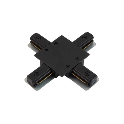 ŁĄCZNIK SZYNOPRZEWODU TYP-X TR 1F CZARNY 1295