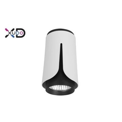 ^SPOT GU10 BIAŁY/CZARNY TULIPAN XD-IK250W