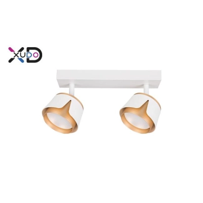 ^SPOT 2XGX53 BIAŁY ZŁOTY TULIPAN XD-IK282W