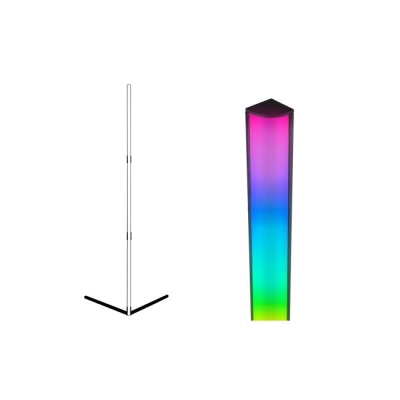 ^LAMPA PODŁOG.RAINBOW LED 9W RGBCCT CZARNA 0297