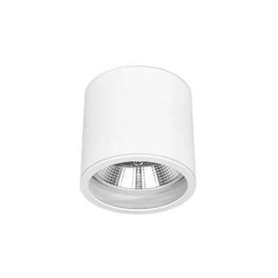 ^SPOT TUBA 1xES111 OKRĄGŁY STAŁY IP44 BIAŁY 3774