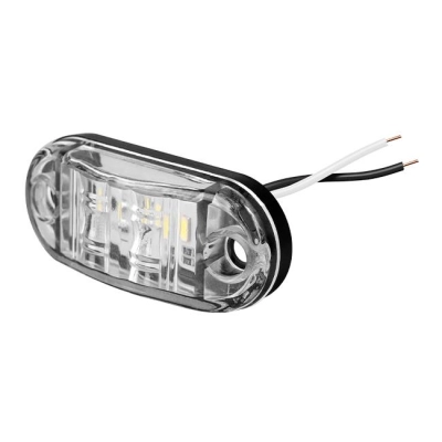 LAMPA LED OBRYSOWA 12-24V 2XSMD BIAŁA 6617