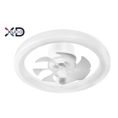 ^PLAFON LED 45W CCT WENTYLATOR 50CM BIAŁY XUDO