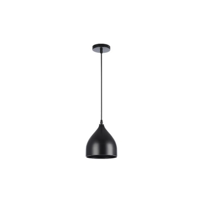 LAMPA WISZĄCA E27 COMO CZARNY 0110