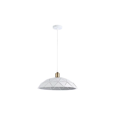 LAMPA WISZĄCA E27 DALIA BIAŁY/MIEDŹ 0095