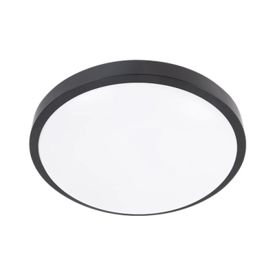 ^PLAFON LUVO OKRĄGŁY 24W NW 4000K CZARNY CZU. 9137