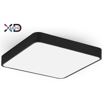 ^PLAFON KWADRAT 54W CCT 40CM CZARNY XUDO