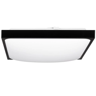 ^PLAFON LUVO KWADRAT 2XE27 IP44 CZARNY 8902