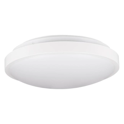 ^PLAFON LUVO OKRĄGŁY 2XE27 IP44 CZUJNIK BIAŁY 8909