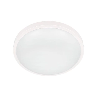 ^PLAFON LUVO OKRĄGŁY 24W NW 4000K BIAŁY CZUJ. 9182