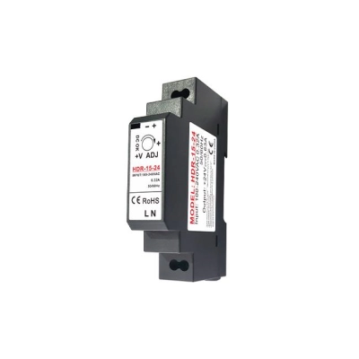 ZASILACZ LED 24V 15W 0,63A DIN NA SZYNE 9106