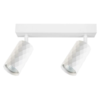 ^SPOT GLAMOUR 2xGU10 BIAŁY 9735