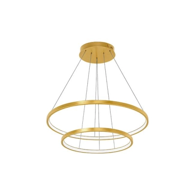 LAMPA WISZĄCA LYNX 40/60CM 64W CCT złoty + PILOT