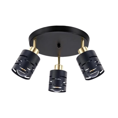 SPOT ELEN-3 3xE27 OKRĄG RUCHOMY CZARNY/ZŁOTY 0131