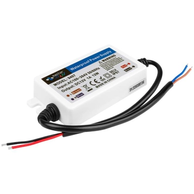 ZASILACZ LED 12V 12W 1A ULTRA PC IP67 9407