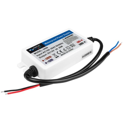 ZASILACZ LED 12V 36W 3A ULTRA PC IP67 9409