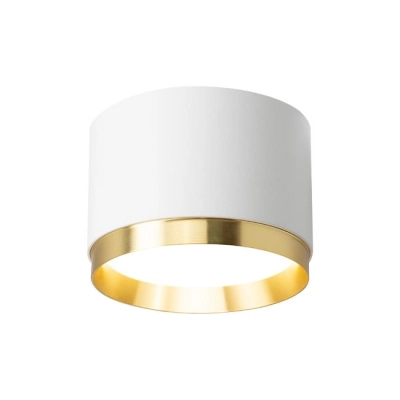 SPOT TUBA LUMET GX53 OKRĄGŁY BIAŁY ZŁOTY 9601