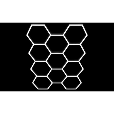 ZESTAW LAMP HEXAGON 11L 460W 6500K  5117