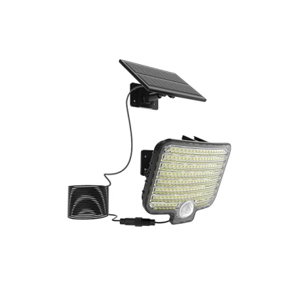 ^NAŚWIETLACZ LED SOLARNY IP44 120xSMD PIR 1595