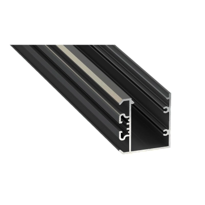 PROFIL ALU. LED UNICO CZARNY 2M