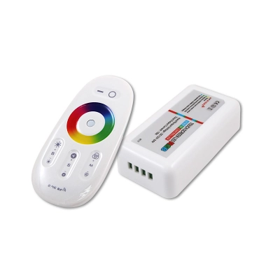 KONTR. RGB RF 12V 18A + P.DOTYK  BIAŁY ID-2076