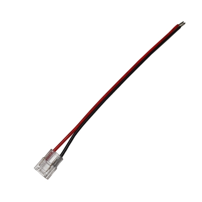ZŁĄCZKA CLICK COB 8mm Z PRZEWODEM X2