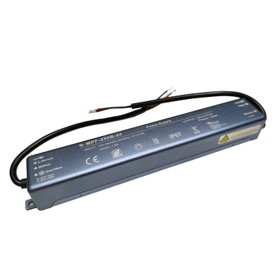 ZASILACZ LED 24V 250W 10,4A IP67 SLIM MPF FE 5L