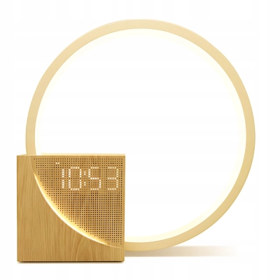 $ LAMPKA LED BUDZIK SOUND "KOŁO"